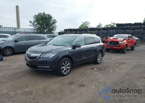 2014 Acura Mdx Advance Pkg W/Entertainment Pkg z USA, uszkodzony, nr VIN 5FRYD4H88EB007049